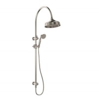 Premium Brushed Nickel Multifunction Shower Set